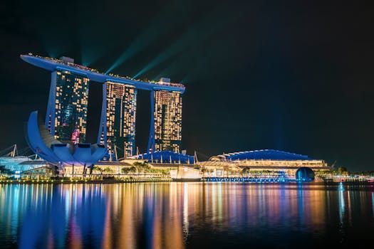 Luxury Hotels With Spectacular Night Skyline Views