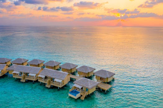 Villas Surrounded by Peaceful Island Nature